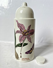 Vintage Portmeirion Botanic Garden Sifter Sugar Flour Shaker Colchicum Floral