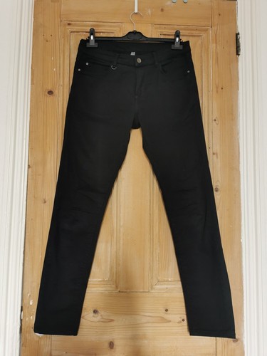 Zara black denim men - black,