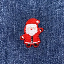 Waving Santa Claus Applique