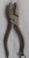 Vintage Retro Keyring Key Ring Metal Tool Pliers  Wrench Loseening Tightening 