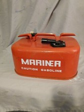 Vintage Mercury Mariner Vintage Metal Outboard Motor Boat Tank Marine 3.2 Gallon