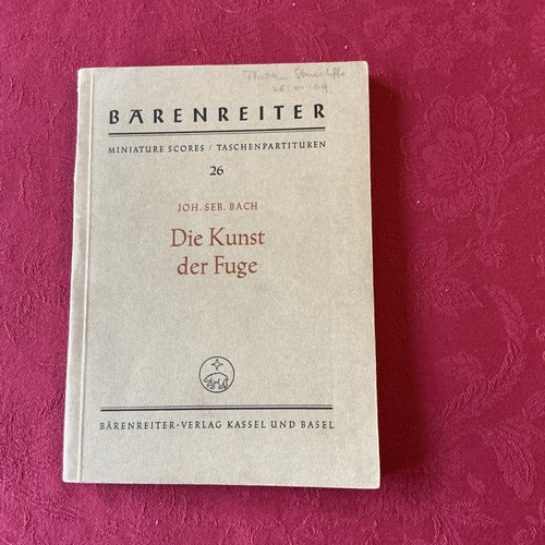 Bärenreiter miniature score - miniature,