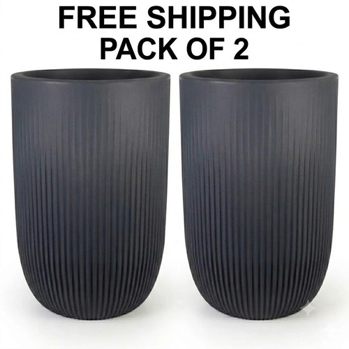 Tall round planter 76l - 2x,