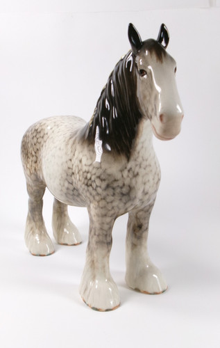 Beswick rocking horse grey - rocking,
