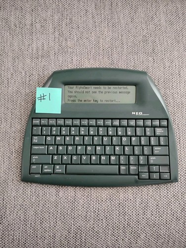 Alphasmart neo portable - alphasmart,