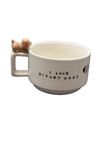 Disney love dog mug cup - love,