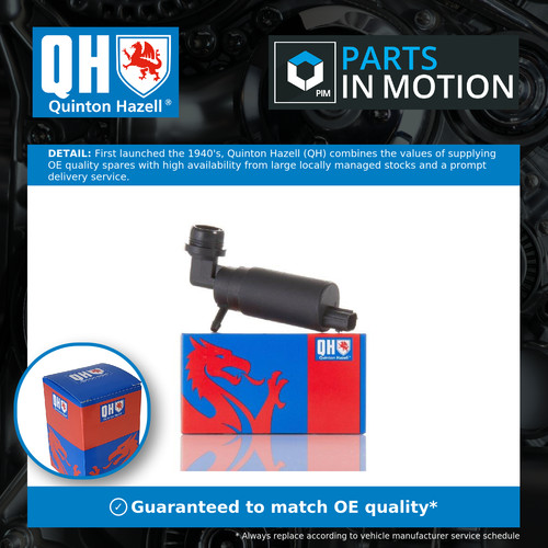 Washer pump qwp051 quinton - qwp051,