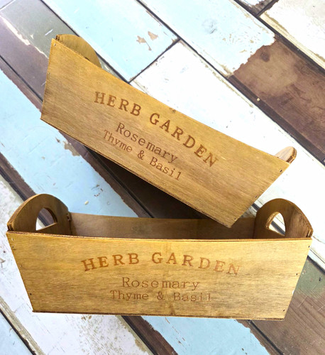 Small wooden brown herb - 2,