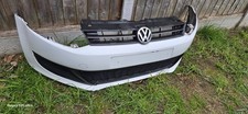 Volkswagen Polo 2009-2014 Complete Front Bumper In WHITE