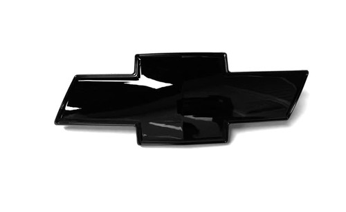 Front grille emblem black bow - emblem,