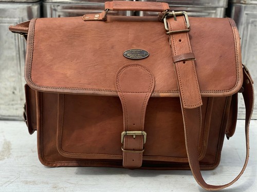 Mens leather laptop - leather,