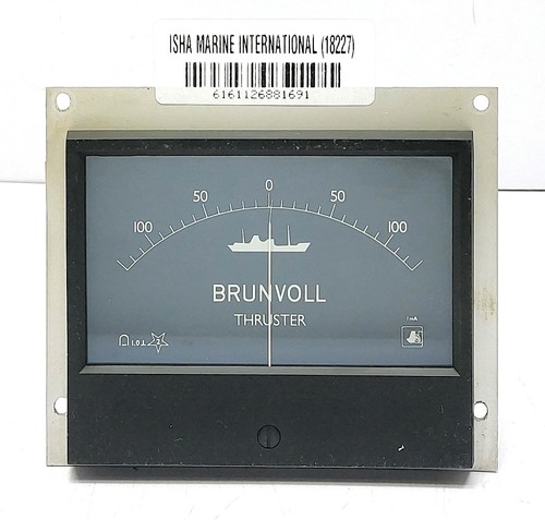Brunvoll thruster panel meter - brunvoll,