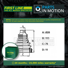 CV Joint Boot Front Inner