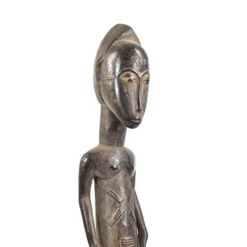 Baule standing wood figure - standing,