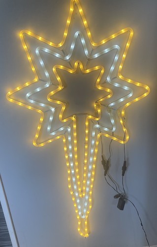 Star rope light - star,