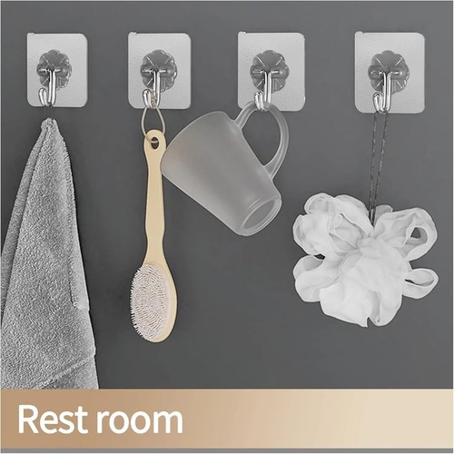 Self adhesive wall hooks heavy - self,