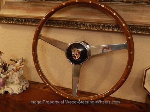 Porsche 356 steering wheel - a,