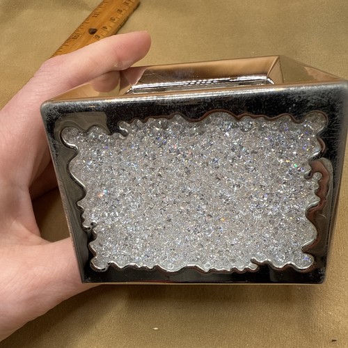 Swarovski silver crystal - silver,