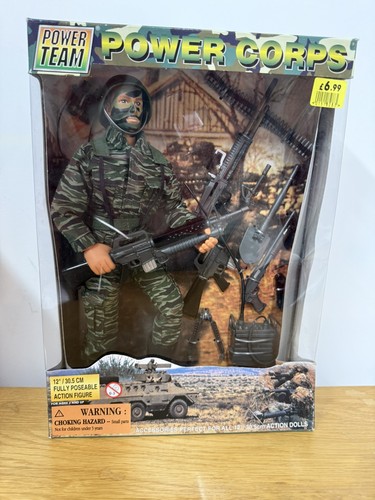 Bnib power team inch action - power,
