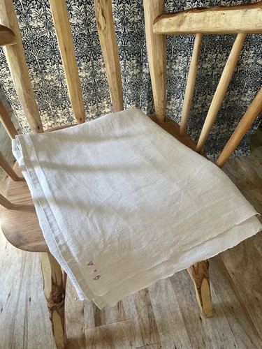 Vintage french hand woven - hand,