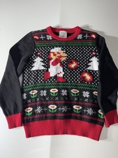 Super Mario Christmas Ugly