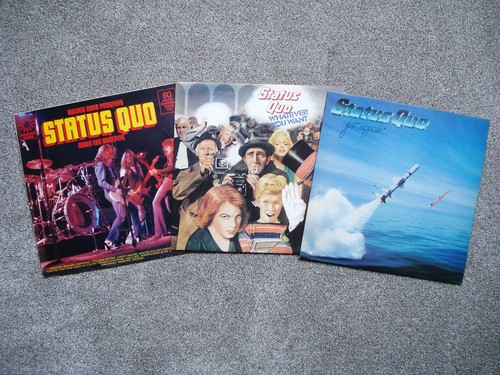 Status quo job lot down - quo, x