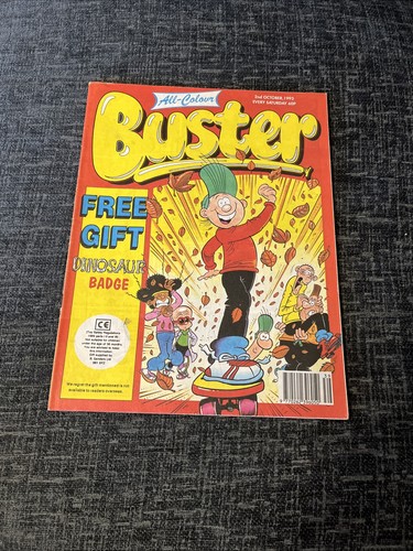 Buster comic october 1993 - comic,