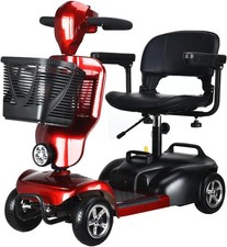 iCAN X-02 2025 Model Portable Mobility Scooter, 120 Kg Capacity, 12.5 Mile Long 