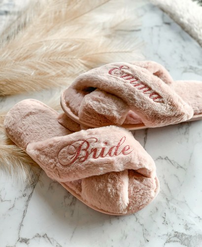 Personalised slippers wedding - slippers,,