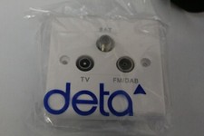 Single Gang TV FM DAB