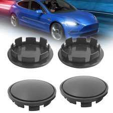 4Pcs 65mm Chrome ABS Plastic