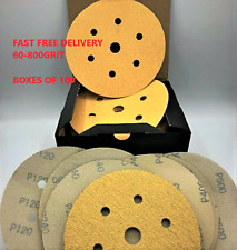 SANDING DISKS 150MM(6")