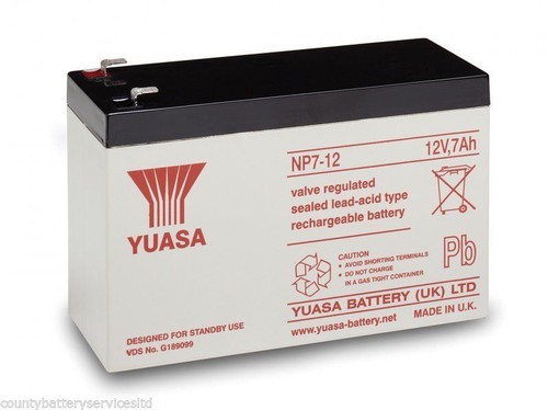 Yuasa 12v 7ah - 2,