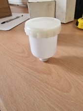 Spray Gun Paint Cup Pot Air Gravity Feed Fast mover Threaded Car Plastic 125ml