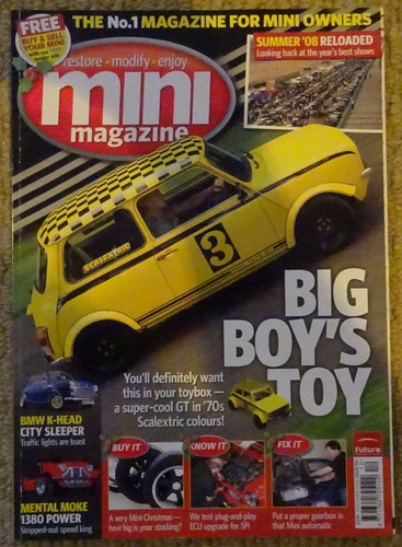 Mini magazine december 2008 - mini,
