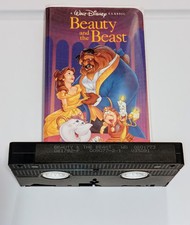 Walt Disney's Beauty and The Beast VHS 1992 Rare Black Diamond Classic 1325