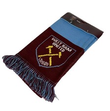 West Ham United Scarf Official Merchandise Hammers New