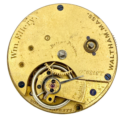 Antique 1880 waltham ellery - waltham,