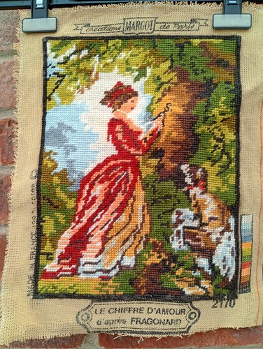 Vintage finished tapestry