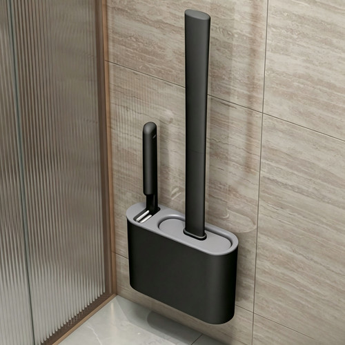 Silicone toilet brush with - toilet,