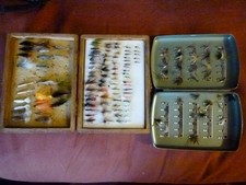 2 Boxes of 130+ Assorted Mainly Wet Flies For Trout And Grayling Fishing 12-16