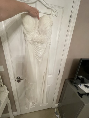 Gino cerruti white strapless - cerruti,