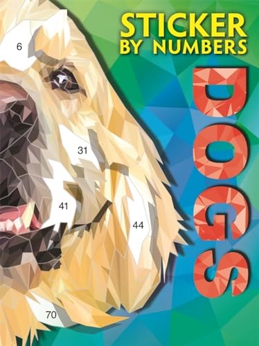 Sticker numbers dogs - sticker,