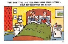 SAPPHIRE  COMIC POSTCARD NO