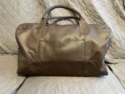Unisex leather duffle weekend - unisex,
