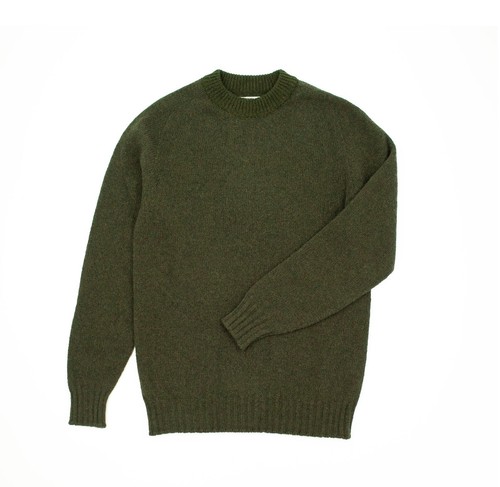 Modern fit shetland crew - modern, neck