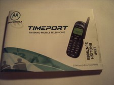  RETRO COLLECTIBLE ORIGINAL MOTOROLA TIMEPORT GUIDE MANUAL