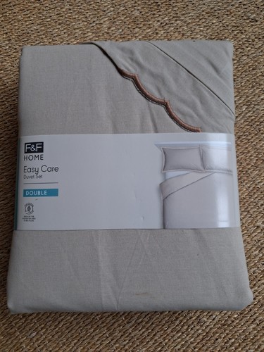 Tesco double duvet beige - tesco,