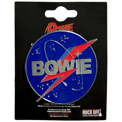David bowie pin - bowie, badge
