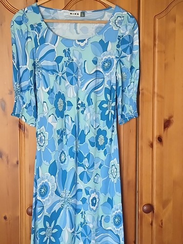 Rixo oleander blue bias - blue,